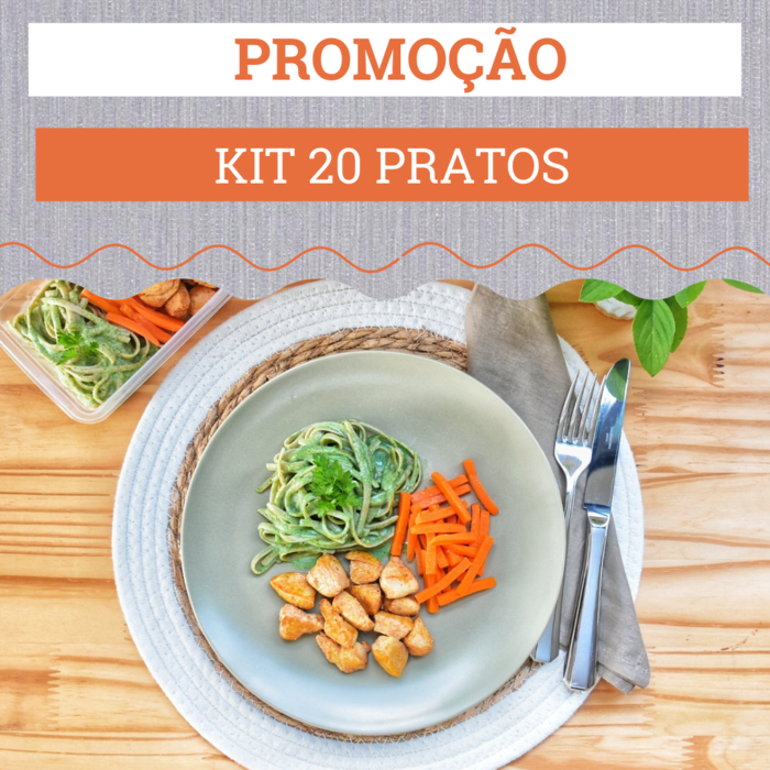 KIT 20 PRATOS 