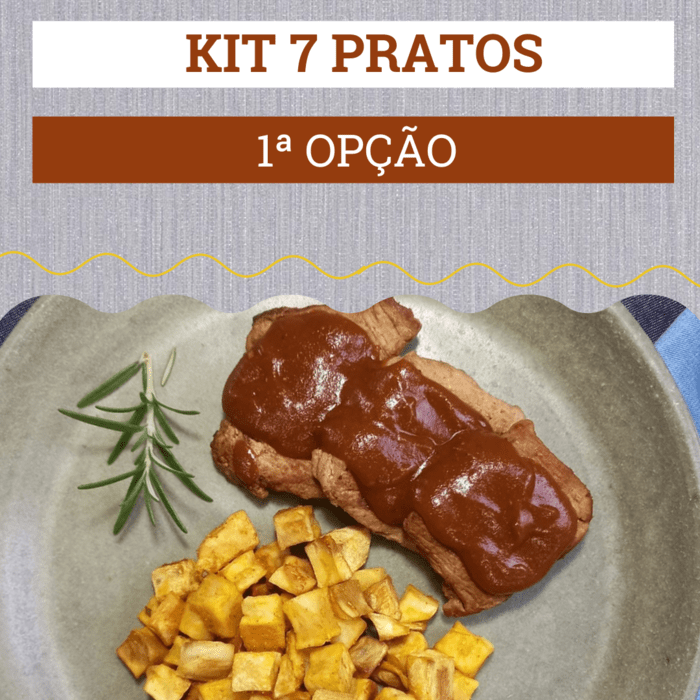 KIT 7 PRATOS – 1ª OPÇÃO
