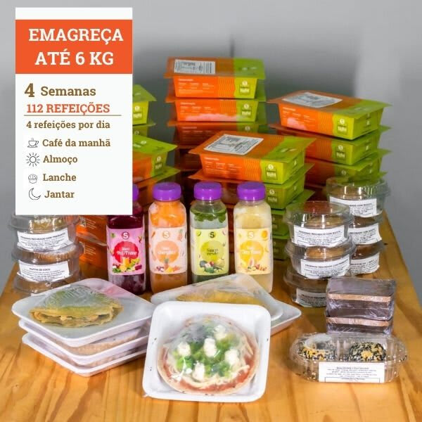 PLANO PARA EMAGRECER  ATÉ 6 Kg EM  4 SEMANAS