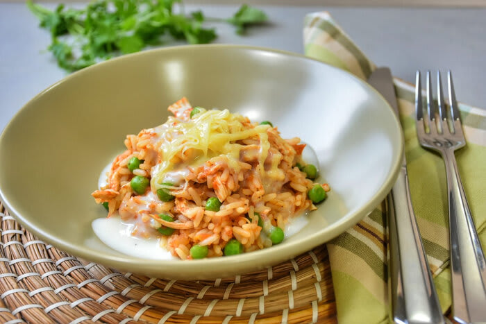 RISOTO DE FRANGO