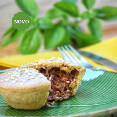 Empada de carne lowcarb