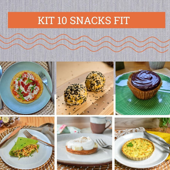 Kit 10 Snacks Fit  